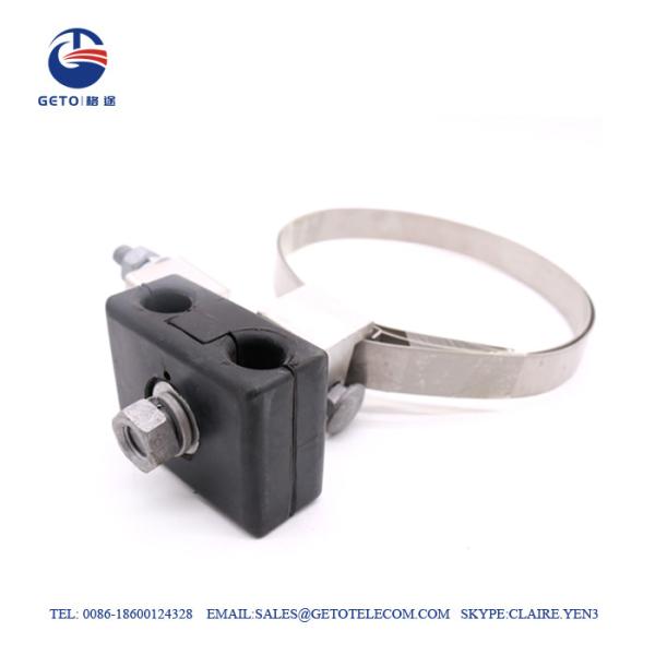 China OPGW Aluminum 17mm ADSS Tower Pole Down Lead Clamp factory