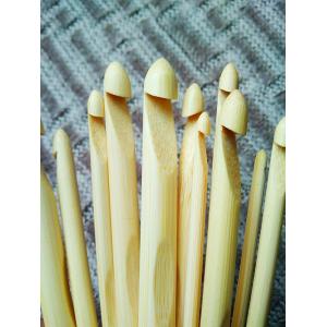 Handmade Gifts Bamboo Wooden Crochet Hook Set Light Smooth Surface