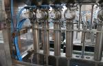 Automatic Piston Type Liquid Filler Equipment Ketchup / Mayonnaise 6000 -