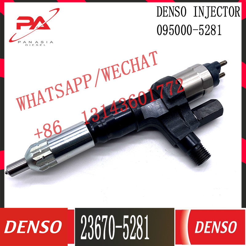 Original common rail fuel injector 095000-5280 095000-5284 095000-5281 for Hino J08E 23670-E0291 23910-1360