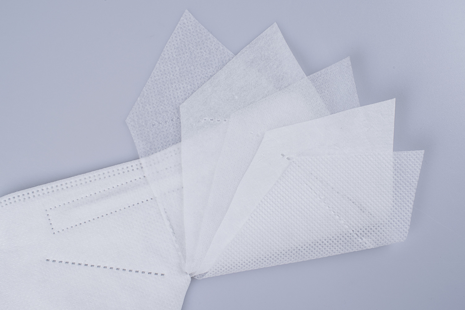 Anti PM2.5 5 Layer Meltblown Nonwoven Fabric FFP2 Face Mask