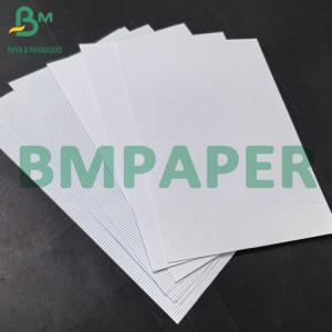 1mm 2mm F Flute 3layers Bleached High Stiffness Corrugated Board For Mailer Box