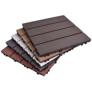 China 300*300mm WPC Wood Plastic Composite Outdoor Flooring/ Decking for Garden Improvement factory