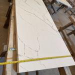 93% Natural Quartz Powder 7% Resin Artificial Quartz Stone Slab 20mm
