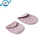 Velvet Button Oval Jewelry Storage Pouches Necklace Pouch Bag 80*85mm