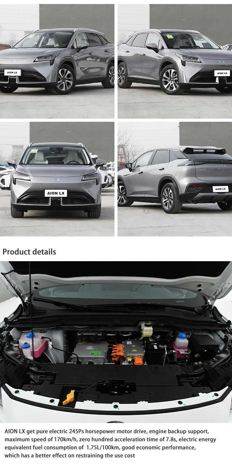 Aion LX Plus 80 Version Pure Electric Car long Rang 650km GAC