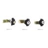 Buy cheap MS408 zinc alloy electronic magnetic black powder coated cabinet door flat feet from wholesalers