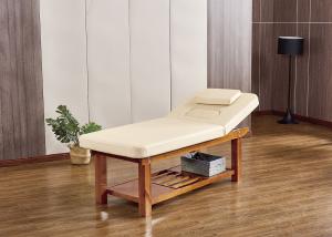 China OEM ODM Portable Beauty Couch With Beautiful Hardwood Construction factory