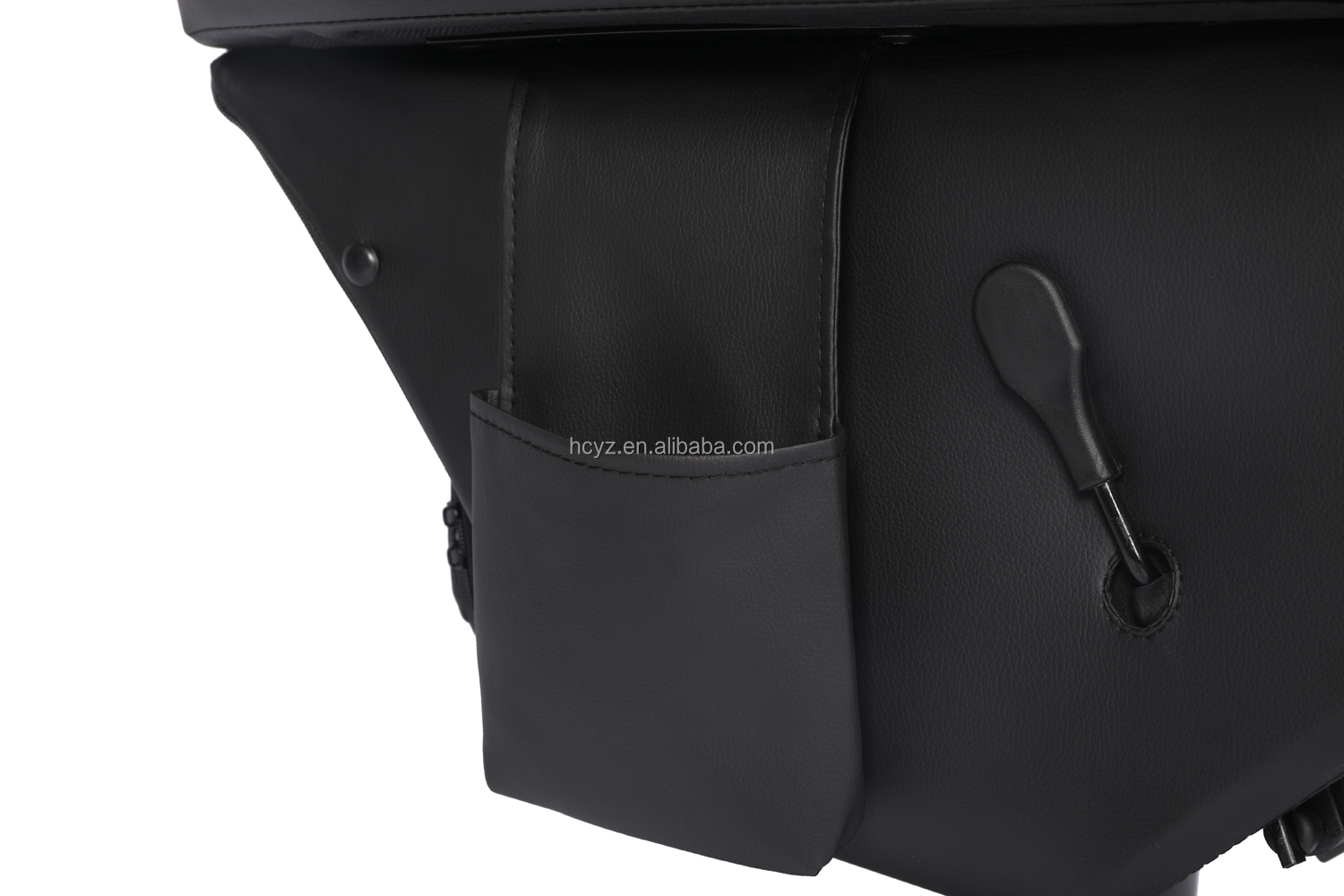 ODM OEM Executive Chair Racing Style Leather Gaming Chair with Cup Holder and Footrest