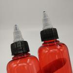 Customized Label Panel Plastic Screw Top Containers 15ml 30ml 50ml 70ml 80ml