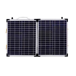 Antireflective Glass Foldable Solar Panel Monocrystalline Sunpower Black 18V 40W