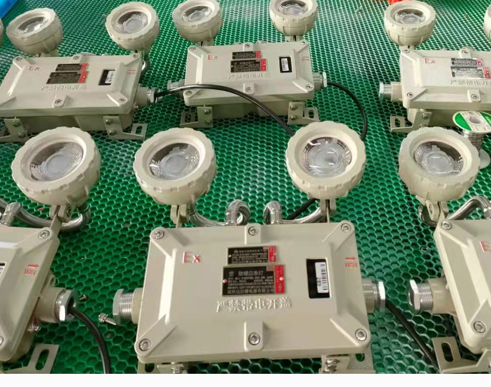 2*5w Double Head Wall Mounted 220VAC 50hz Led Emergency Light With ATEX Certificate For Hazardous Area