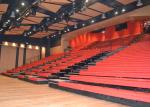 Innovative Elastic Modular Grandstands Chair 460MM Seat Center For Worship Place