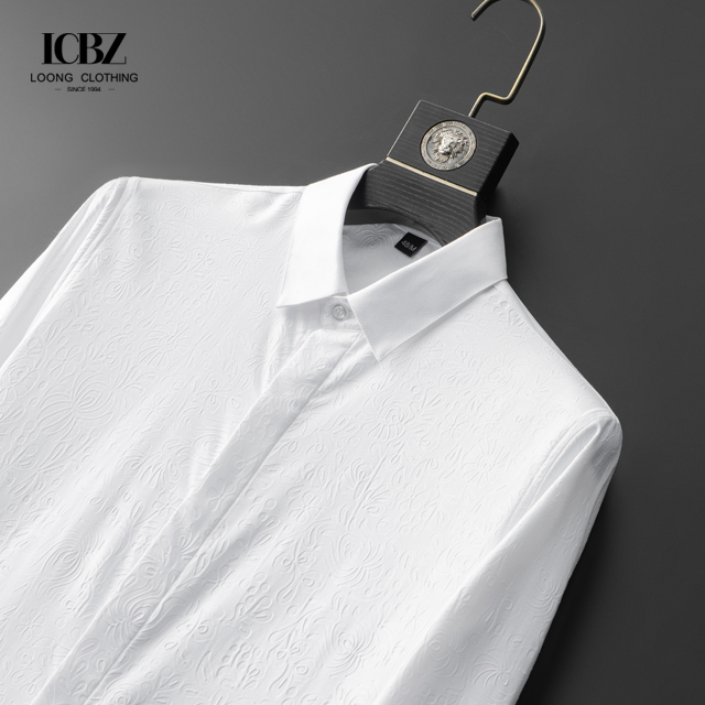 Custom Printing Office Plain Dyed Long Sleeve T Shirt Men 100% Cotton with Anti-Shrink