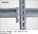 Durable Heavy Duty Garage Storage Shelves , Industrial Metal Storage Shelves