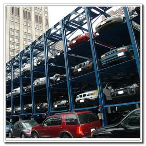 China Module dependent three parking lift 3 4 5 Cars Vehicles Stacker Valet Vertical Parking factory