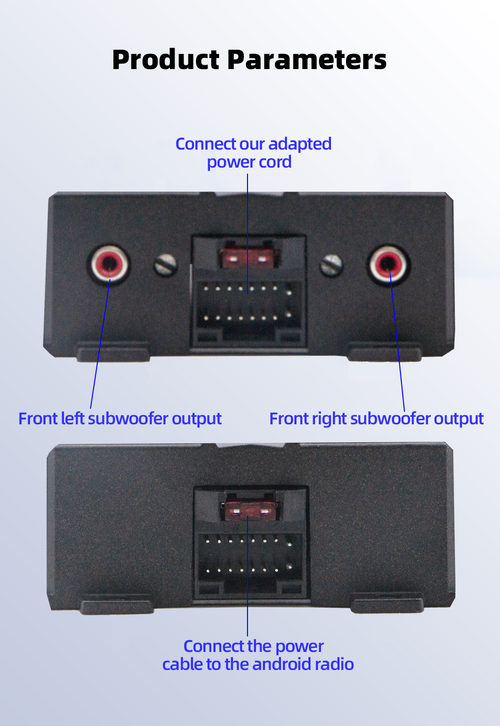 12-24v Voltage 4 Way DSP Car Amplifier for Android Big Screen Providing and Performance