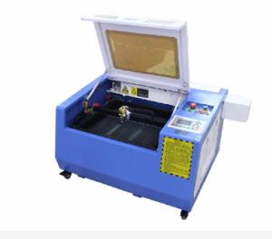 China MDF Acrylic Leather Paper 300*500mm 50W CO2 CNC Laser Router 3050 CO2 Engraving Machine factory