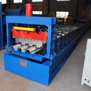 China 18-26 Roller Stations Floor Deck Machine For Metal Roof Decking factory