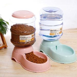 China Large Capacity 3.8L Pet Feeder Bowls Automatic Water Feeding Dog Basin factory