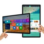 32 inch wall mount digital signage player touch screen information panel