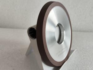 China 1V1/15° 100*8*31.75*6mm D91 C125 Wet-Grinding Resin Bond Diamond Grinding Wheel factory