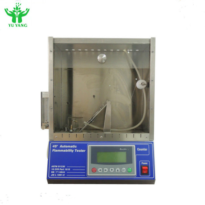 45 Degree Automatic Flammability Test Apparatus / Equipment CRF 16-1610