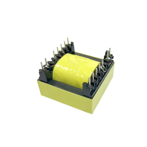 Design E42/21/15 Core High Frequency Transformer Ferrite Horizontal Bobbins