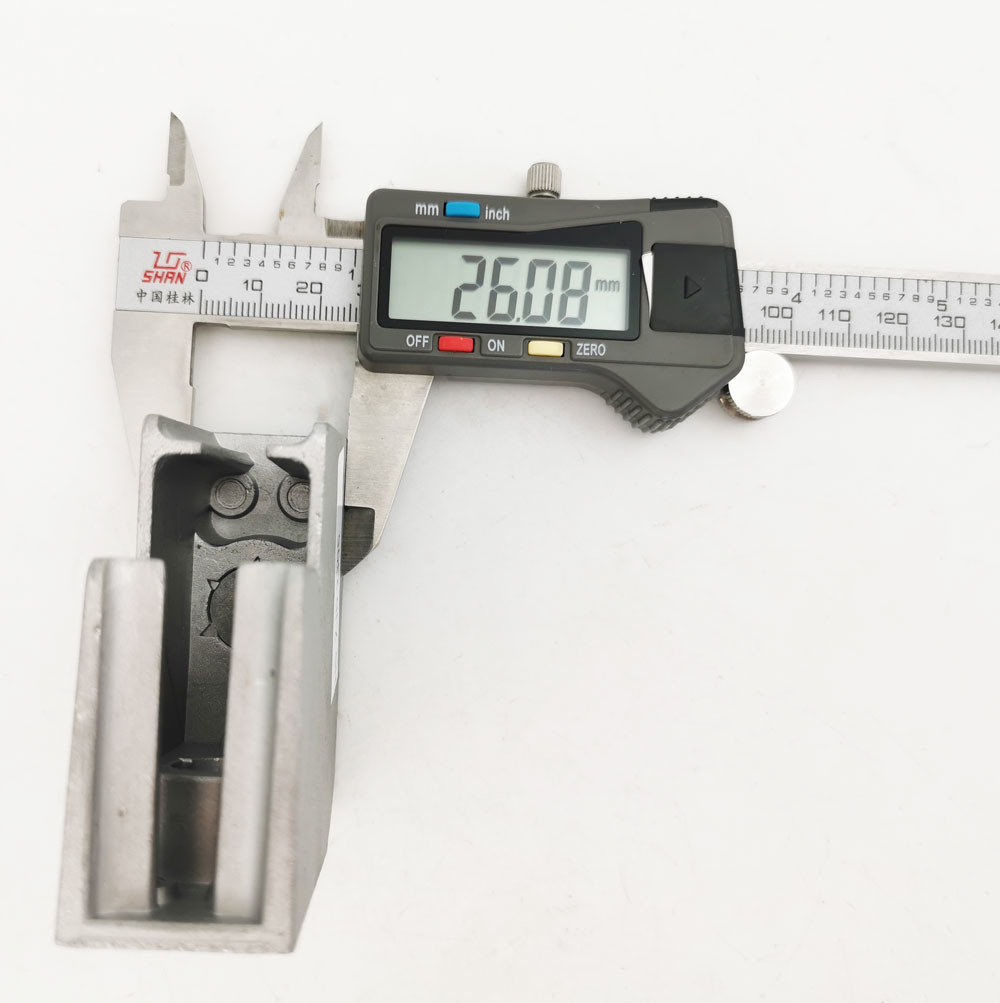 Silver Iron Aluminium Profile Corner Joint Corner Bracket For Window Connection