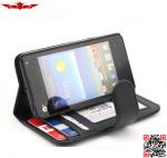 New Durable Dirtproof/Shockproof PU Flip Leather Cover Case For HUAWEI Ascend