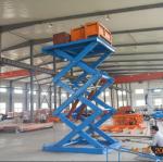 Customizable Stationary Hydraulic Scissor Lift For Heavy Duty Cargo Transportati