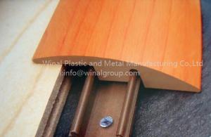 China P shaped Flooring adaptation for floor 8/12MM,PVC,woodgrain surface,elegant decor. factory