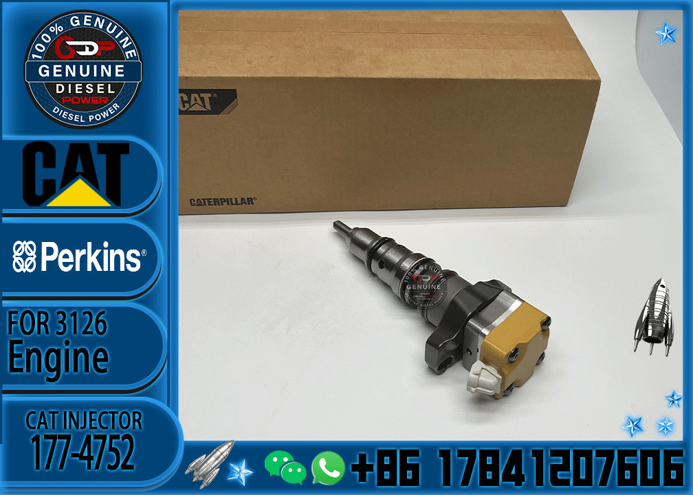 Engine parts cat injector 3126 injectors 177-4752 1774752 for caterpillar fuel injector 3126