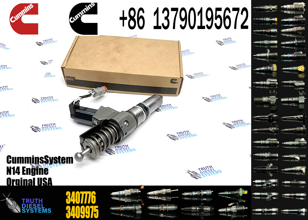 Original New Cummins Injector 3411761 3411762 3411763 3411764 3411765 3411766 3411767 3411821 Suitable for Cummins Engine