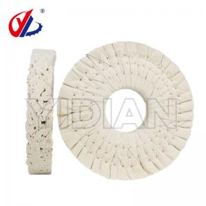 China 150*50*20-1 Cotton Polishing Wheel Loose Leaf Buffing Wheel For KDT HOMAG Edgebander factory