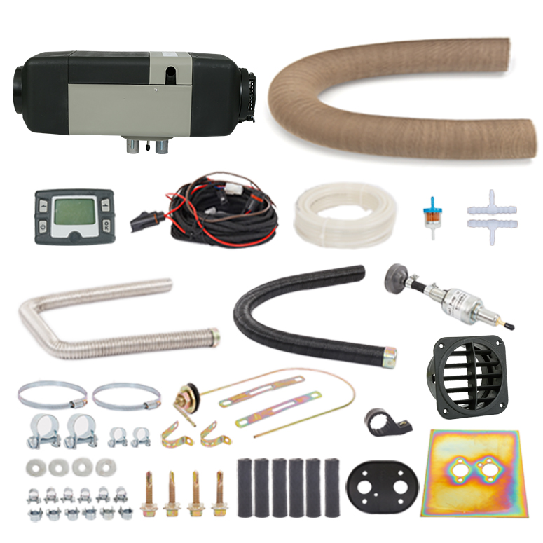 JP 5KW Diesel Water Parking Heater 12V With Iron Tank For Car Boat