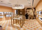 Luxury Metal And Glass Eyeglasses Display Rack For Jewelry And Accessory