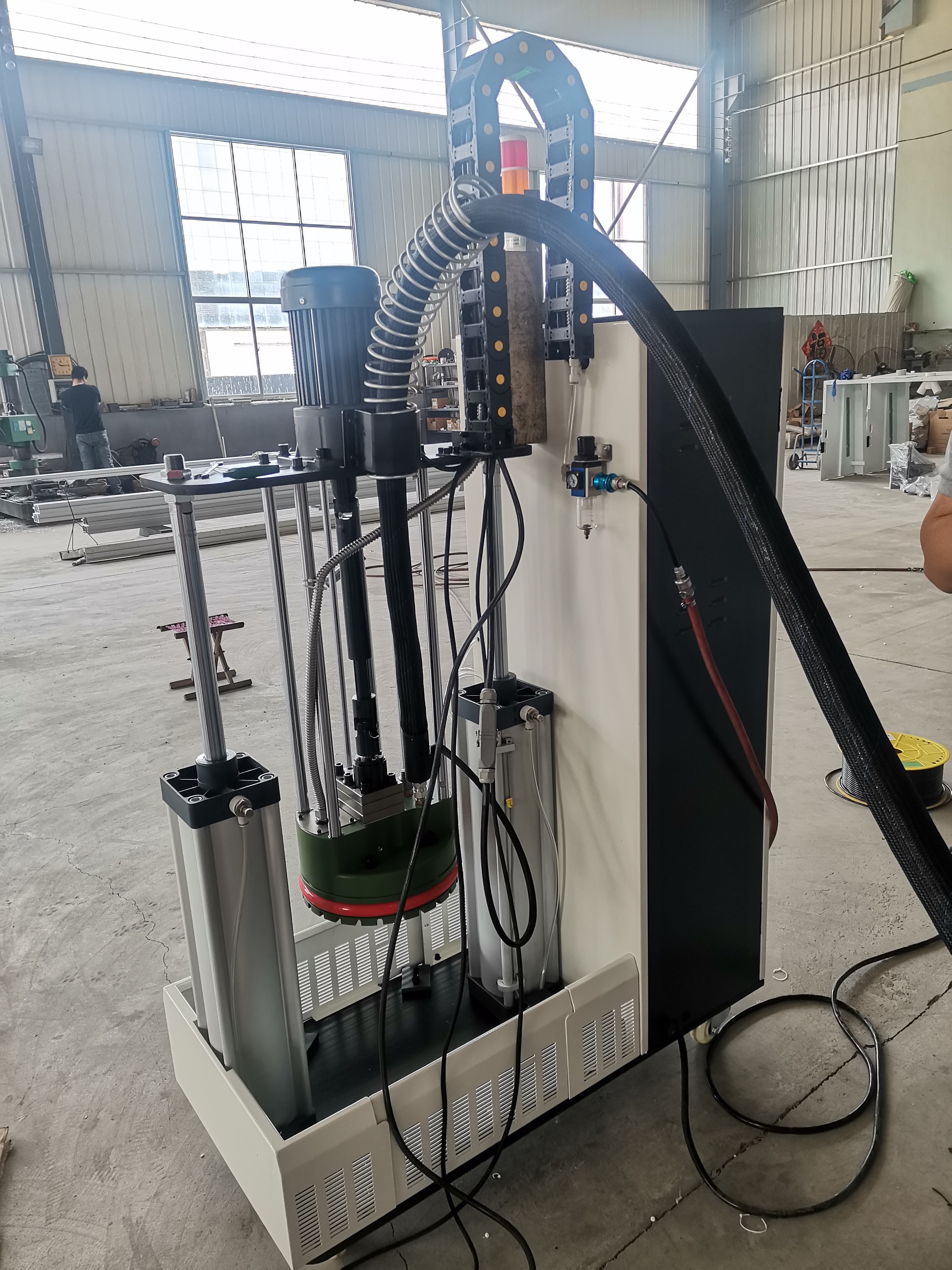 KC4108-2 Wood door edge banding machine with PUR glue