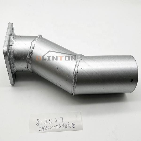 Excavator Spare Parts Exhaust Pipe 8125317 For Hitachi ZX200-5G OEM Support