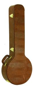 China Multi Plywood 3mm Hardshell Banjo Case With Interior Foam Padding factory