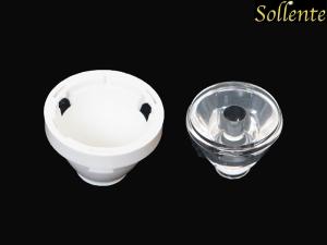 China 1 - 3 Watt Cree XTE XPE XPG LED Optics Lenses With 5 Degree Narrow Beam factory
