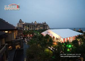 China Custom Dinner Aluminum Banquet Roof Clear Span Tent For Outdoor Event 1000 People factory