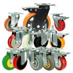 ISO9001 5inch Polyurethane Caster Wheel Replacement