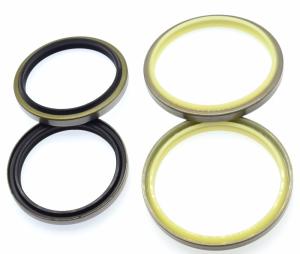 China NBR IRON Excavator Hydraulic Wiper Seal factory