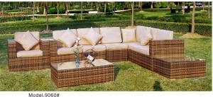China outdoor sofa furniture rattan modular sofa --9060 factory