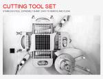 Plastic Dicing Cutting Home Used Commercial Onion Dicer / Potato Slicer Machine