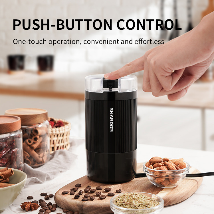Mini Blade 200W Hand Coffee Bean Grinder 60g Electric Personal Espresso Machine