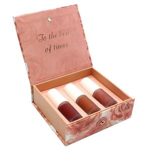 China Cosmetic Perfume Bottle Rigid Boxes Custom Logo Packaging Material factory