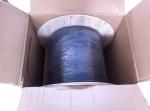 FRP Glass Fiber Optic FTTH Drop Wire Cable G657A SM 2 Fibers GJXFH Black