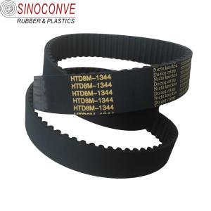 China CR Glass Fiber Fabric Black Rubber Timing Belt 50XL037 for Performance at -25C to 110C factory